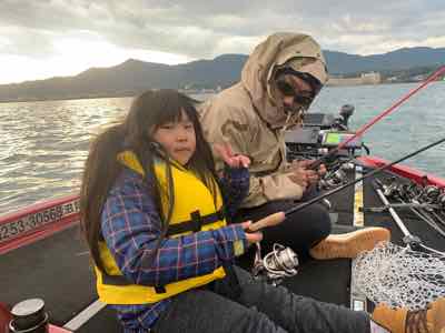 11月3日の琵琶湖ガイドはレジットデザインチャイルドサイドにGETNETジャスターフィッシュ3.5DSで数釣りの中に50アップ！