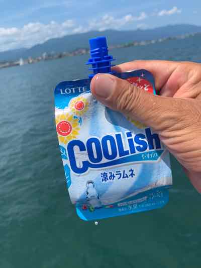 7月23日琵琶湖ガイドはMさん親子が1年ぶりにGETNETジャスターフィッシュ3.5DSで52cm49cm他をキャッチして夏を満喫！