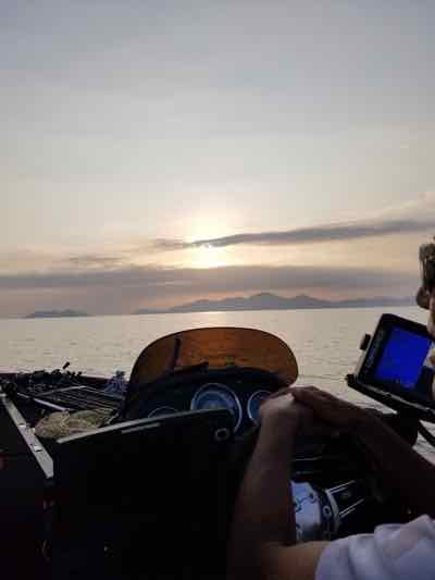 7月30日琵琶湖ガイドは年イチ琵琶湖サマーフィッシングキャンプのチームSの3名様が夏の琵琶湖を満喫！