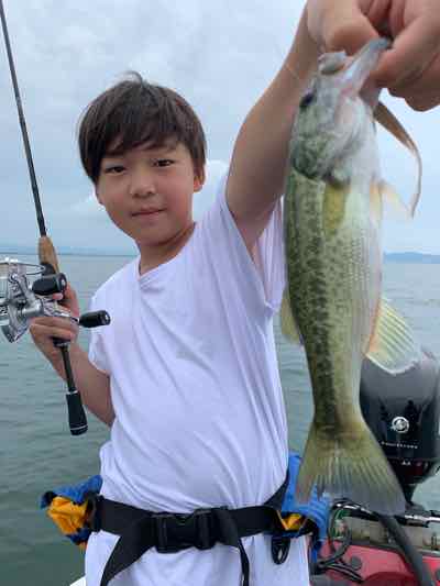 9月12日琵琶湖ガイドはお子様プランでデッカイの掛けたけど・・・